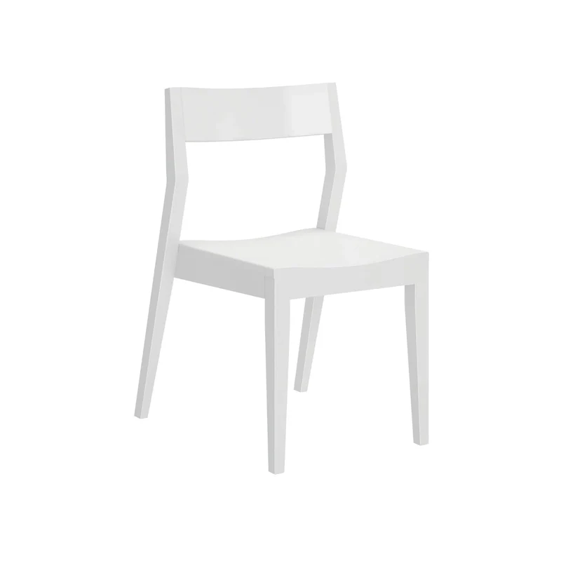 Plank and Beam Modern Solid Wood Dining Chair