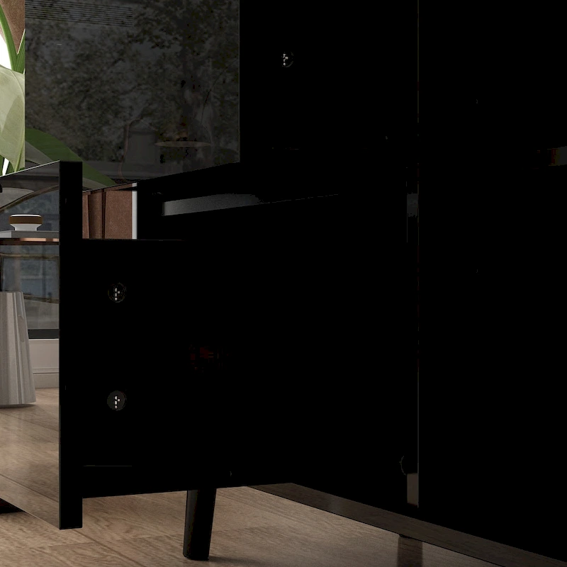 Electric Fireplace TV Stand Entertainment Center Remote Control