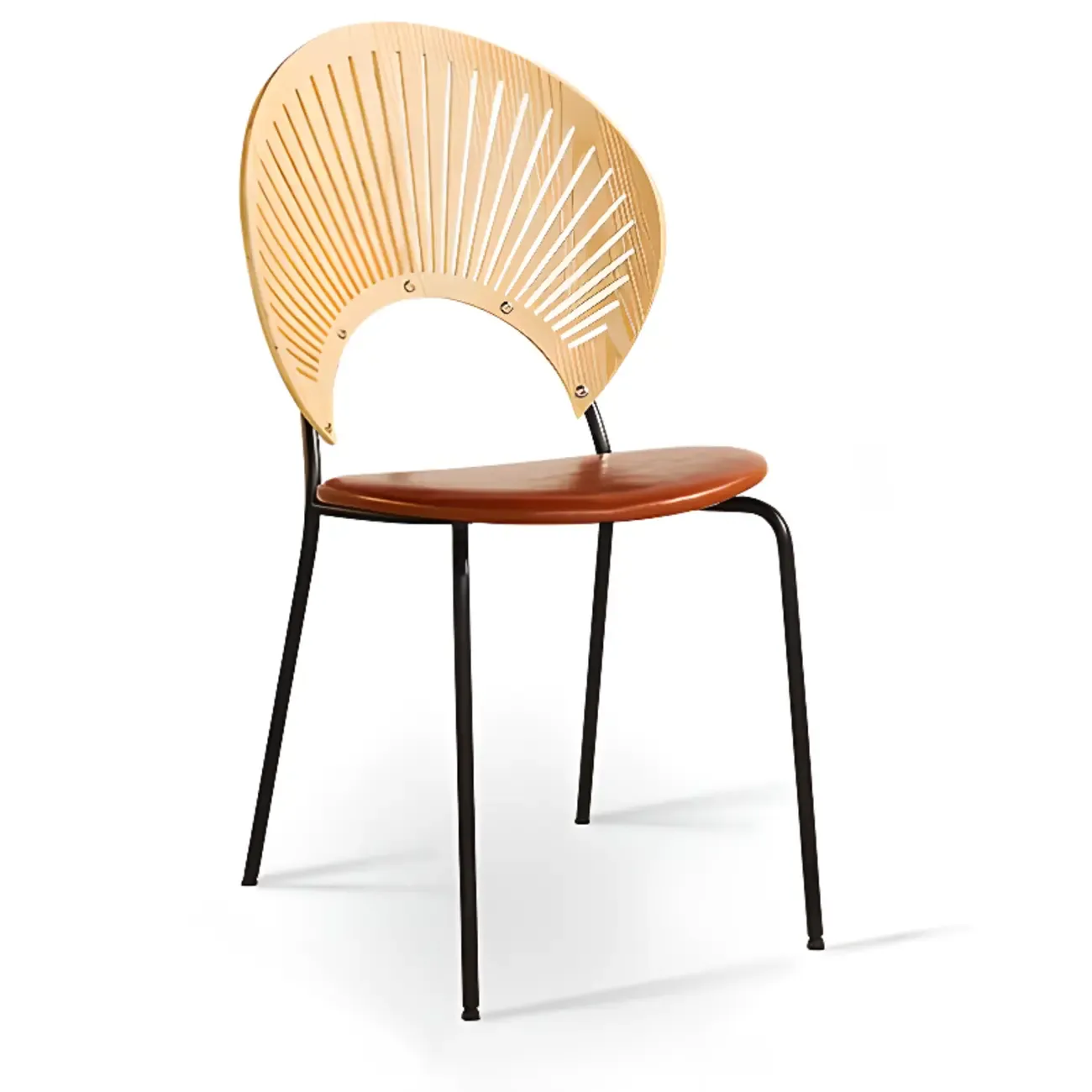Mid-Century Modern Ventilated Shell Chair