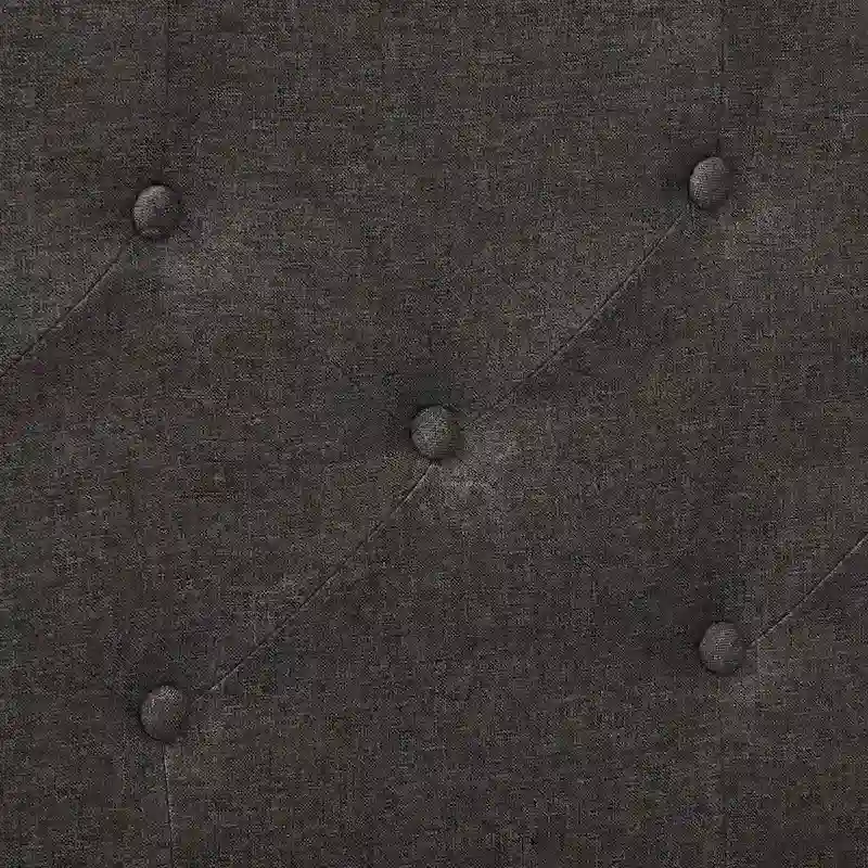 Nova Ridge Upholstered Button-Tufted Bed Frame, Full