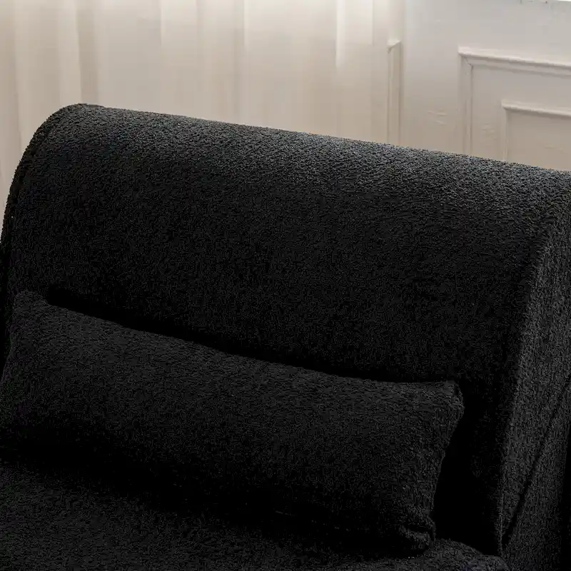 GDFStudio - Amelia Timeless Fabric Recliner with Ergonomic Design and Matching Pillows