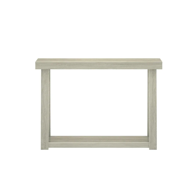 Classic console table with shelves - 46