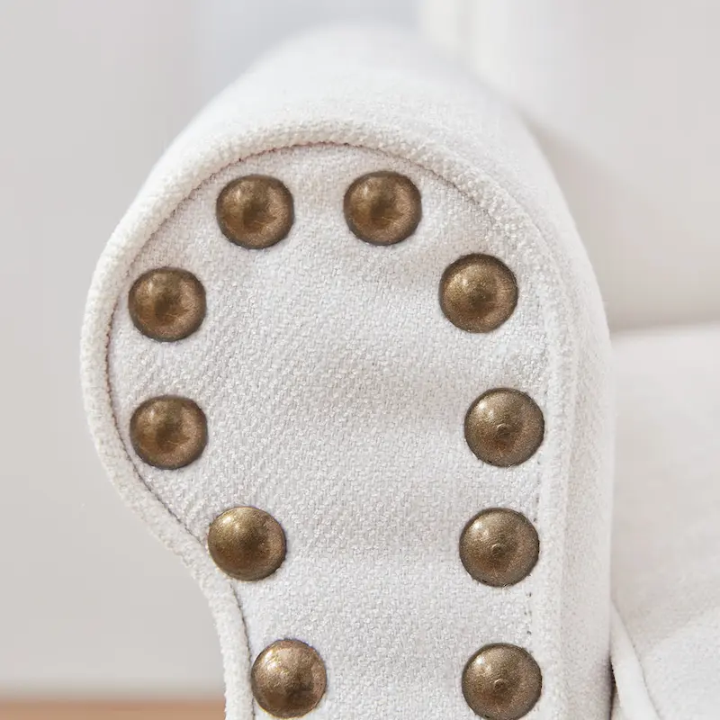 Classic Upholstered Accent Chair Set of 2