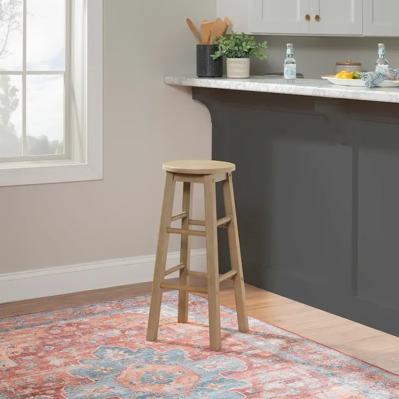 Basic Stationary Backless Bar Stool