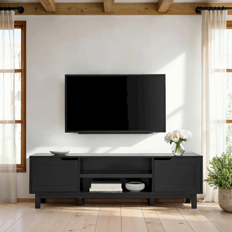 Middlebrook Designs Modern Framed-Door TV Stand