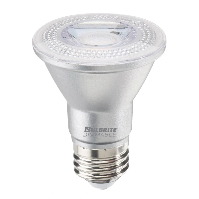 Bulbrite Pack of (6) 6.5 Watt Dimmable Flood PAR20 Medium (E26) LED Bulb
