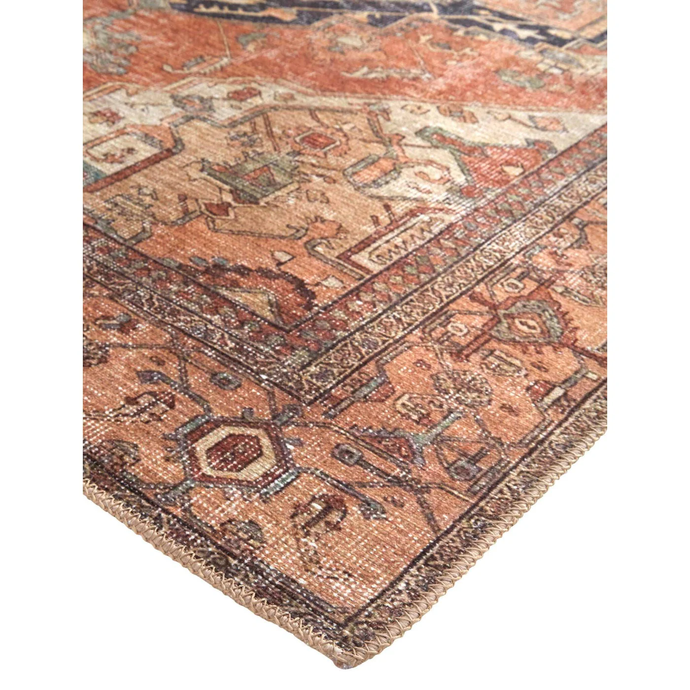 Percy Brown Rust Rug