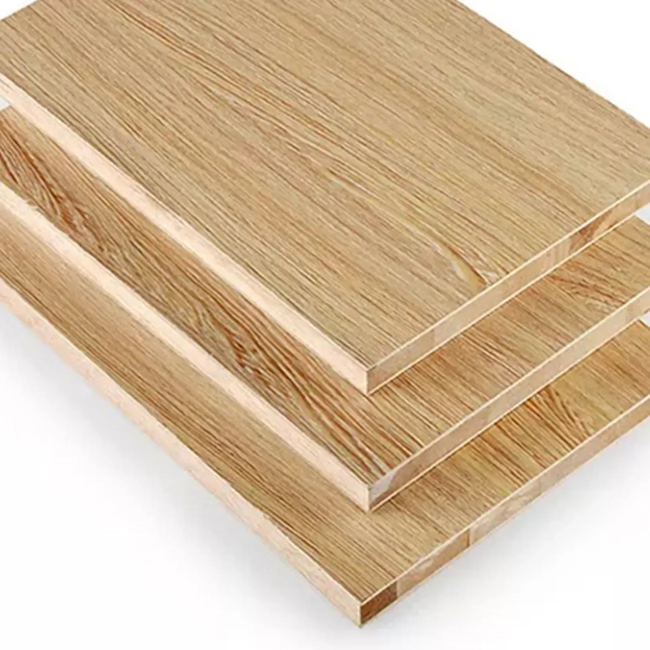 Simple Rectangular White Modular Wooden Bookcase