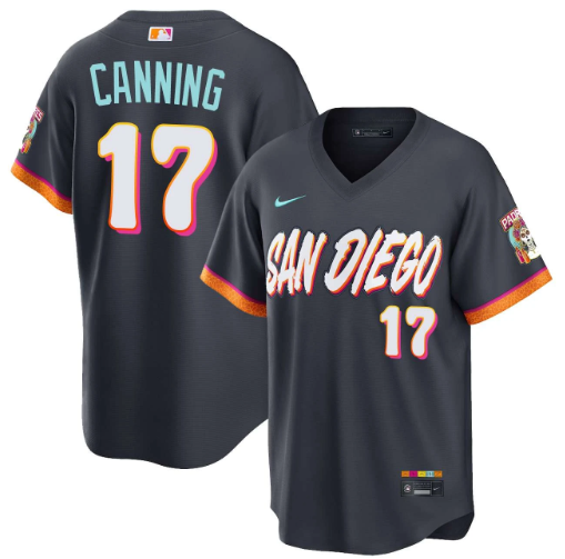 Griffin Canning San Diego Padres City Connect Stadium Jersey