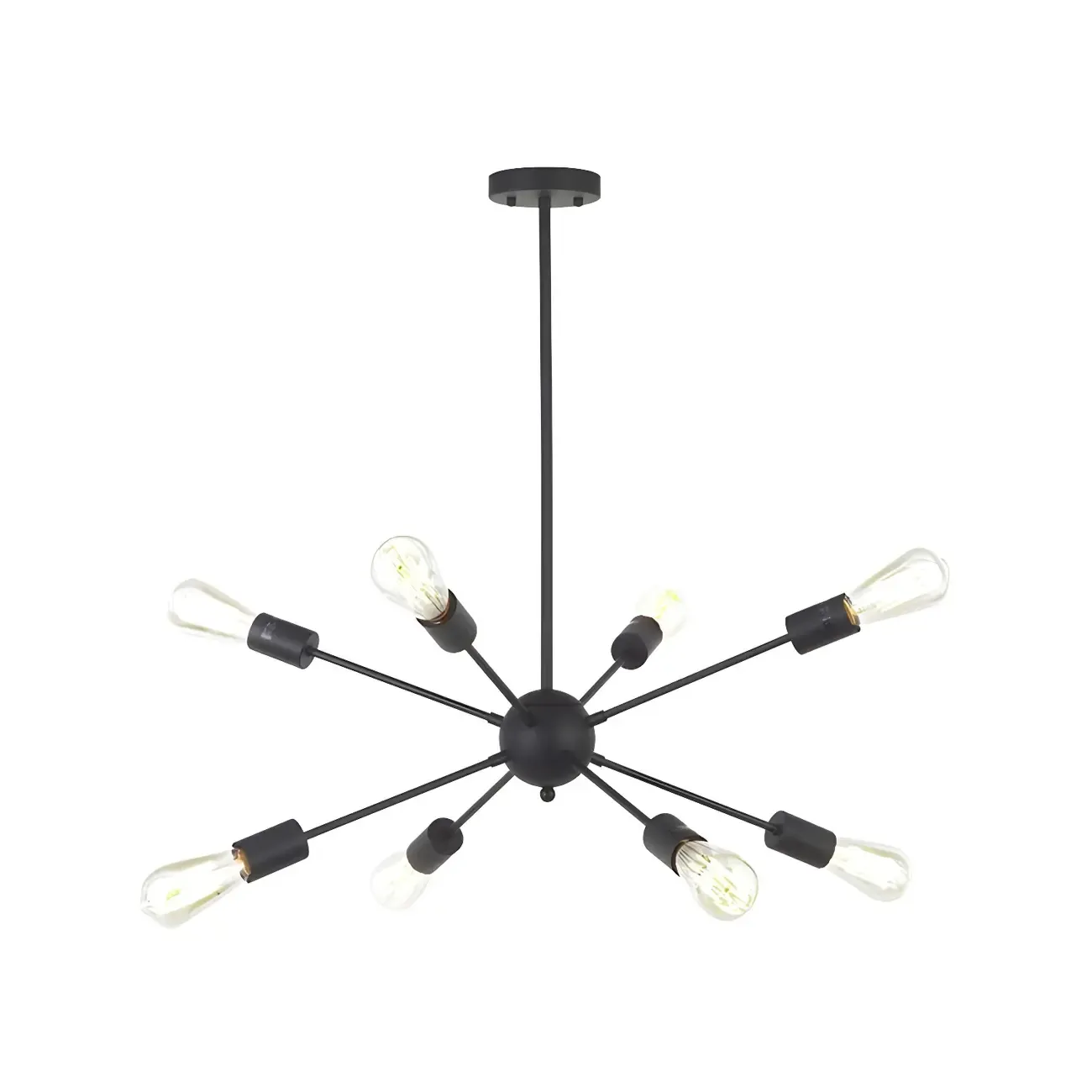 Modern LED Gold Globe Sputnik Chandelier