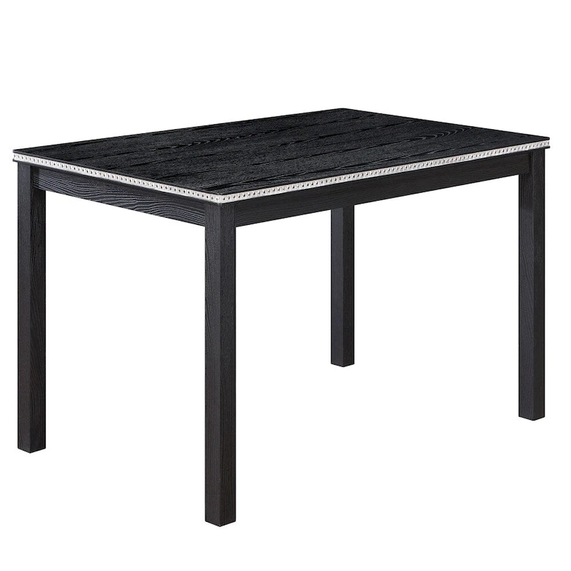 5-piece Wood Dining Counter Height Table and Chair Set