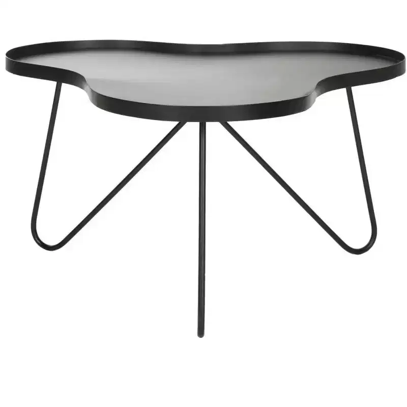 Lenna Coffee Table - Black/Iron - Safavieh