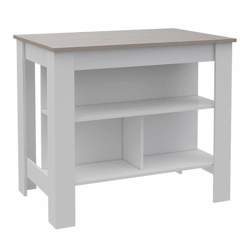 Kitchen Island with Antibacterial Surface