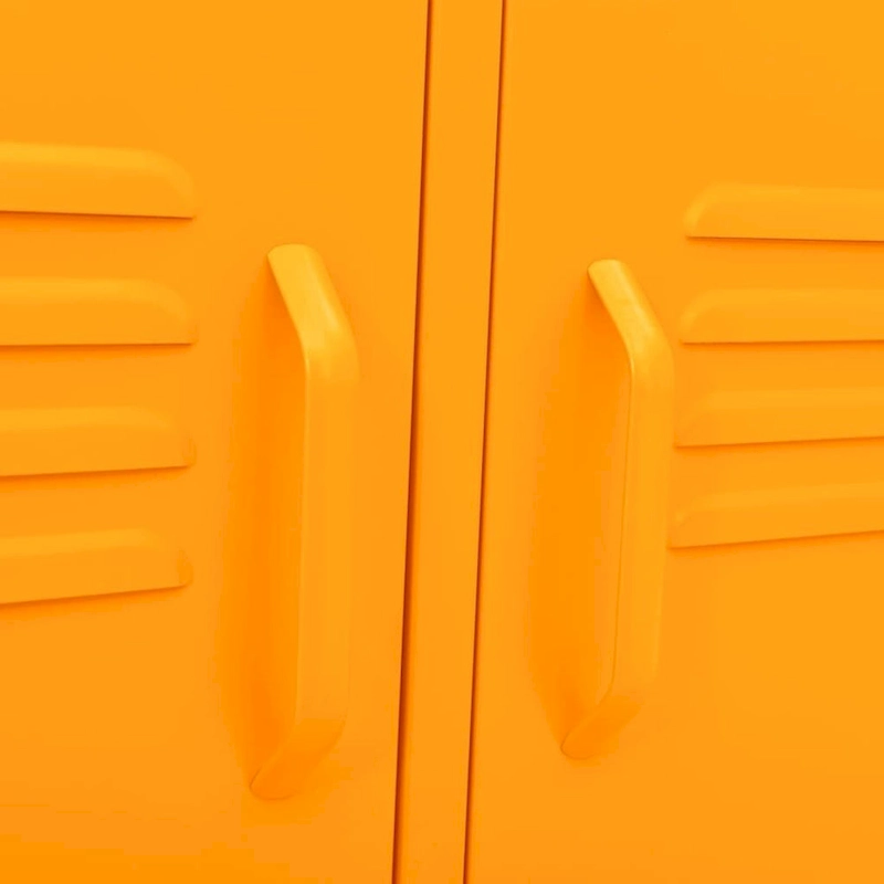 vidaXL TV Stand TV Unit Sideboard Home TV Console Media Unit Cupboard Steel - 41.3 x 13.8 x 19.7