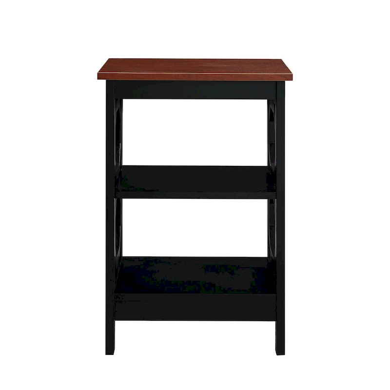 Convenience Concepts Omega End Table with Shelves