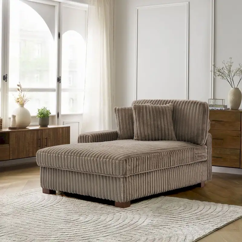 Upholstered Chaise Lounge Chair Chaise Lounges For Interior