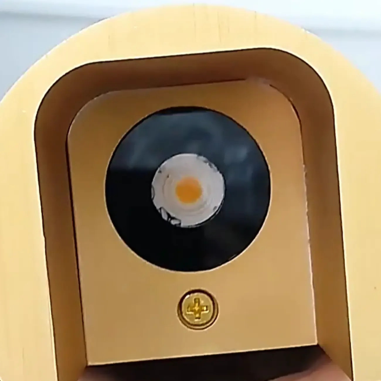 Mini Metal Cylinder Up Down Wall Sconce Warm Light LED