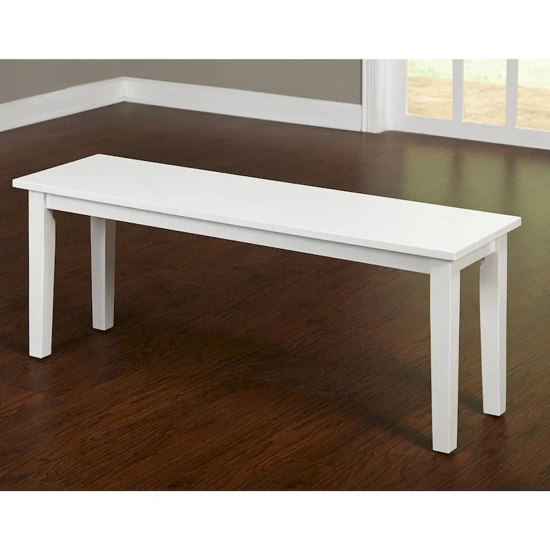 Tiffany White Dining Bench