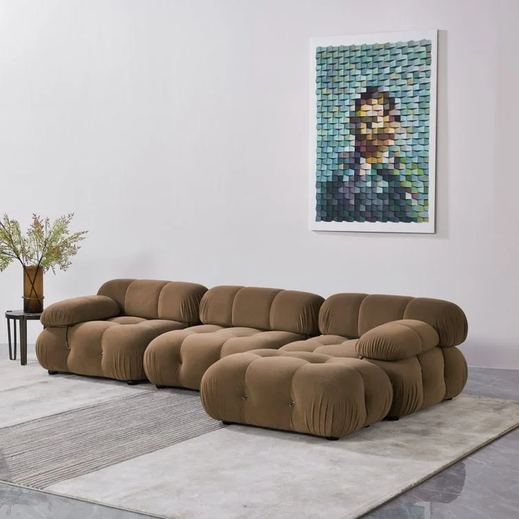 Daimion 4 Pieces Upholstered Sectional