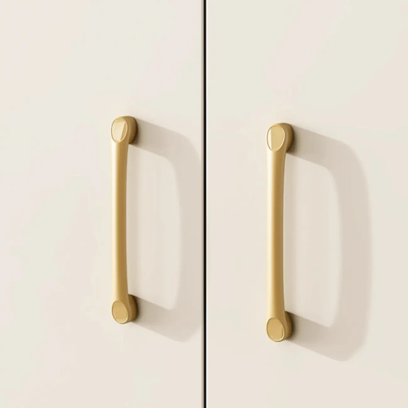 Trendy Grey Wood Hallway Shoe Cabinet with Gold Legs