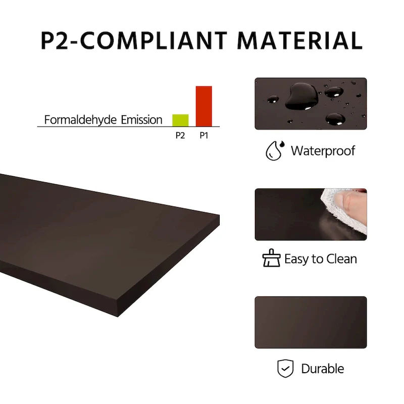 Yaheetech X-Design 3 Tiers Wooden Entryway Console Table