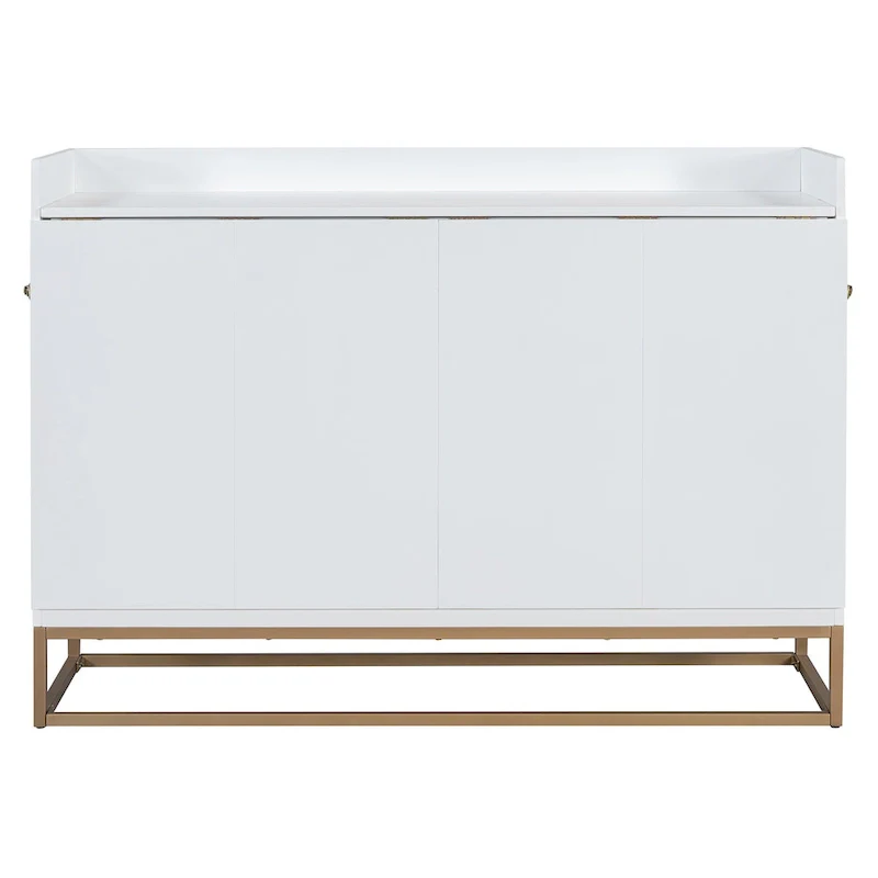 Queen Murphy Bed with Cabinet Design, Multi-Functional, 400lb Capacity