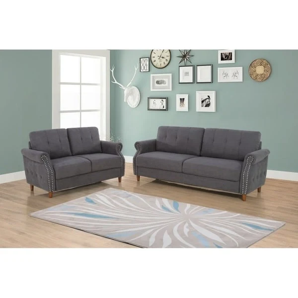 Living Room Accent Chair and Ottoman