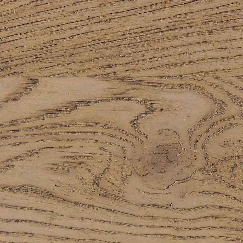 Eden 52 Wide Coffee Table with Metal Base, Rustic Dune