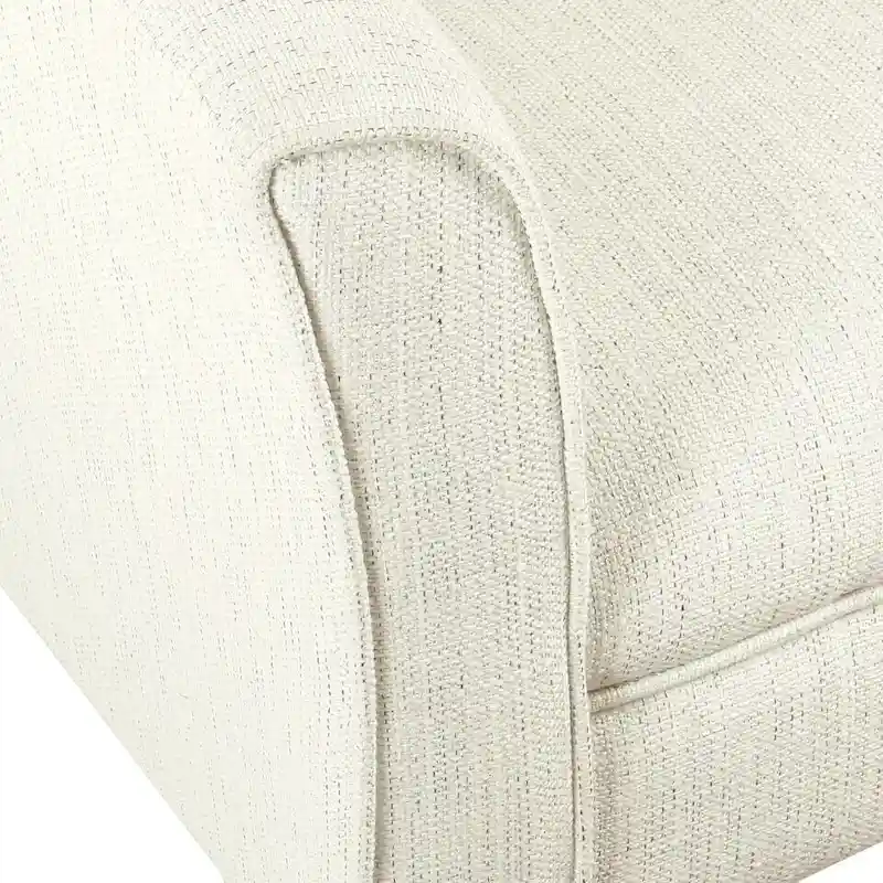 Kingswell Natural Textured Barrel Accent Chair
