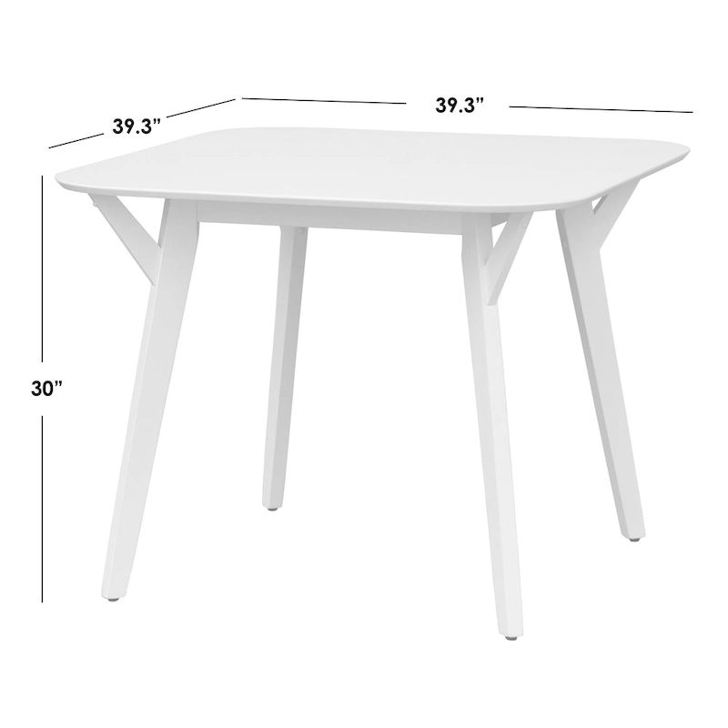 angelo:HOME Annabelle Mid-Century 3-Piece Dining Set