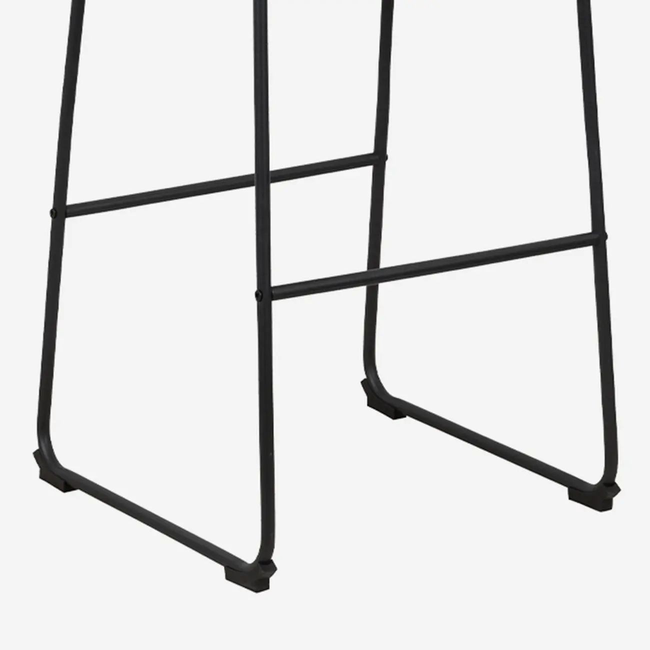 Modern Pedestal Upholstered Leather Counter Height Bar Stools