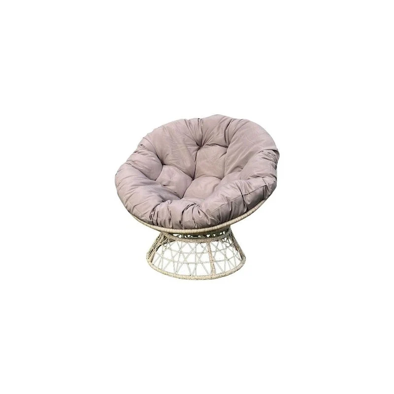 Papasan Swivel Chair