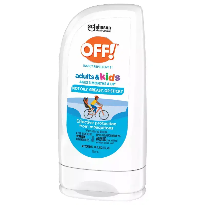 OFF! Adults & Kids Mosquito Repellent Lotion with Picaridin - 3.8oz