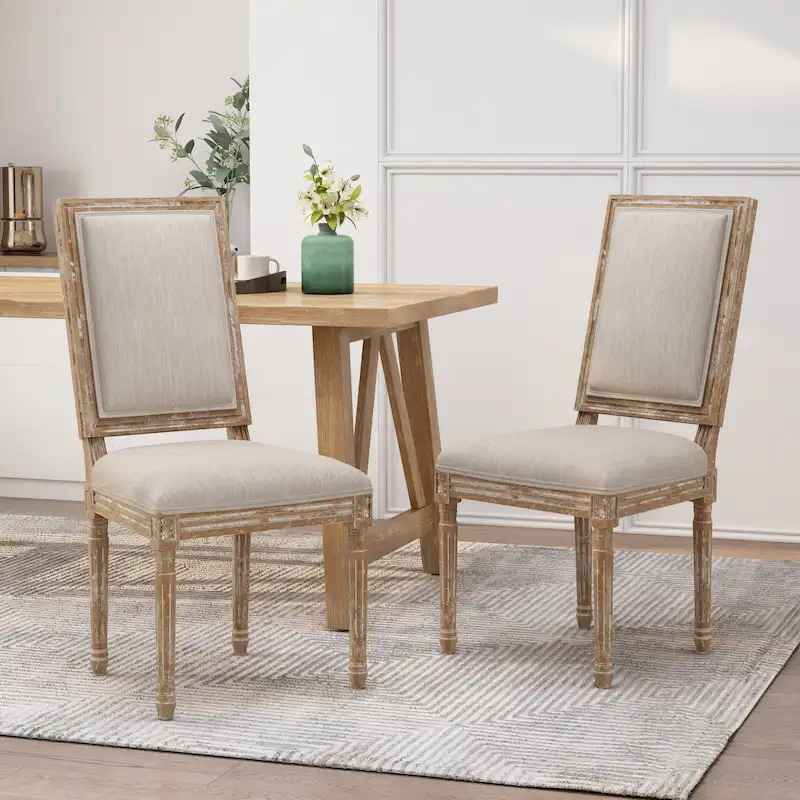Regina Wood Upholstered Dining Chair by