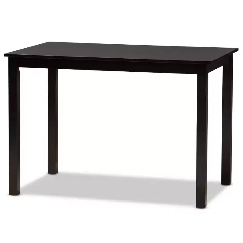 Baxton Studio Eveline Modern Wood 43-Inch Dining Table