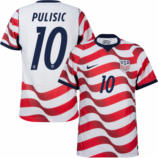 USA Aero-Fit Match Home Pulisic 10 Jersey 2026-2027