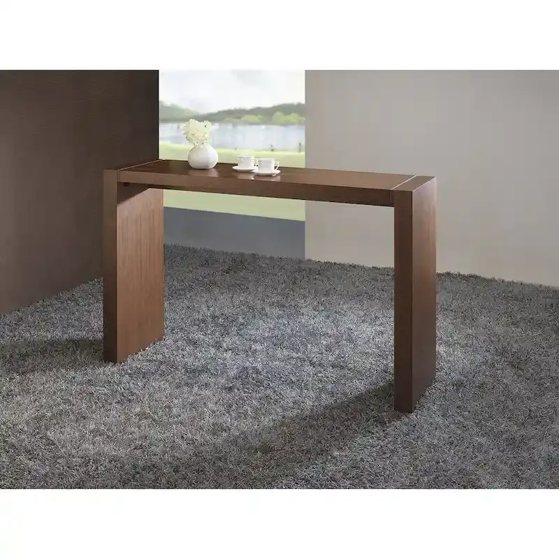 Lacquered Wooden Dining Room Bar Table