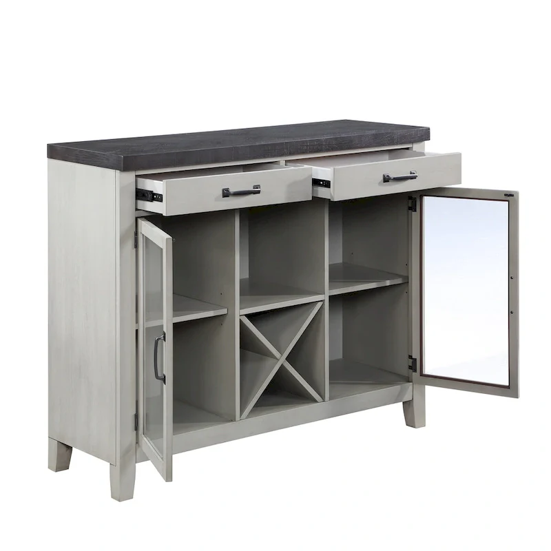 Steve Silver Hasbrook 7-Piece Dining Set with Optional Server