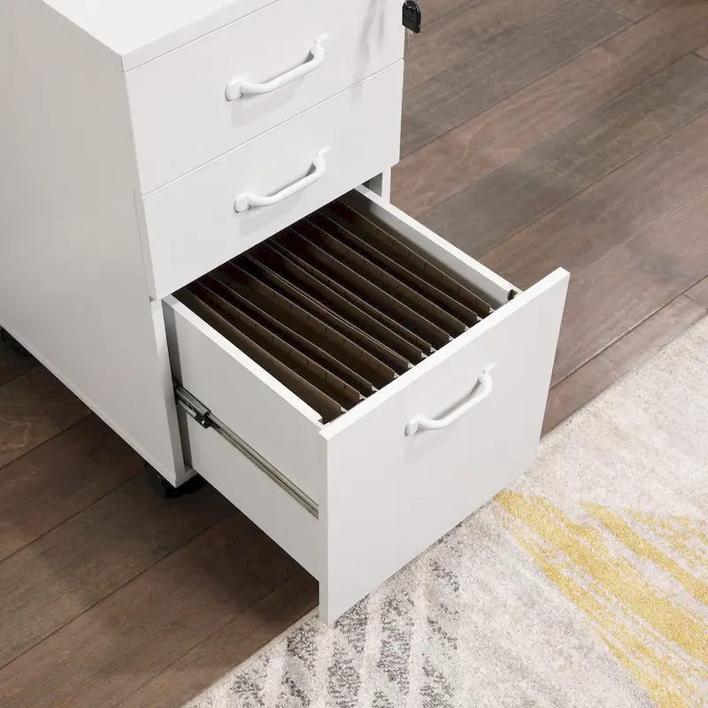 Prado 3-Drawer Mobile File Cabinet