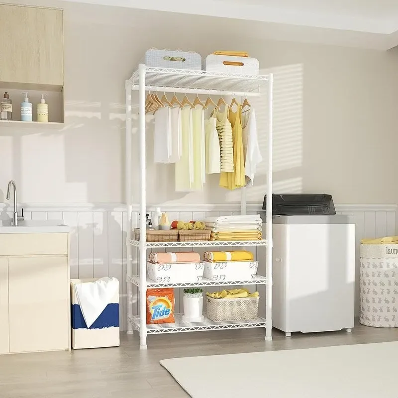 Heavy Duty Clothes Rack - 14D x 30W x 74.2H