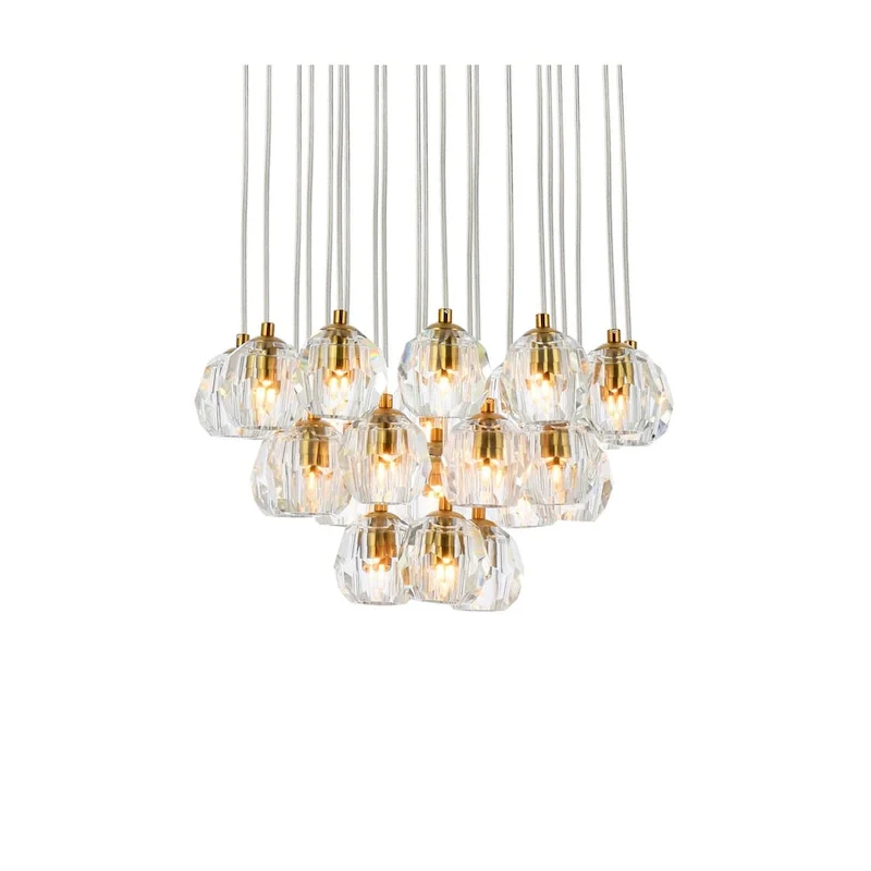 Ella 19-Inch 24-Lights Pendant - N/A