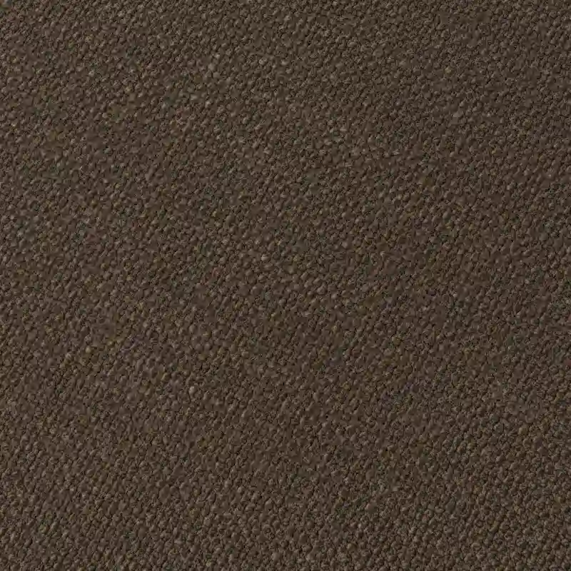 Upholstered Fabric Ottoman with Birch Wood Legs