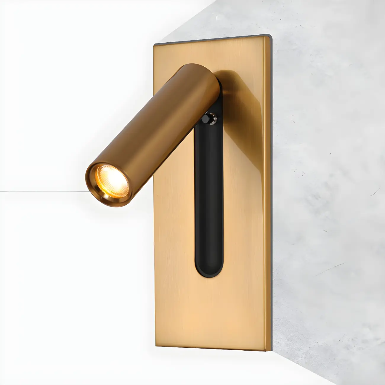 Modern Rotatable Metal Bedside LED Reading Wall Sconce