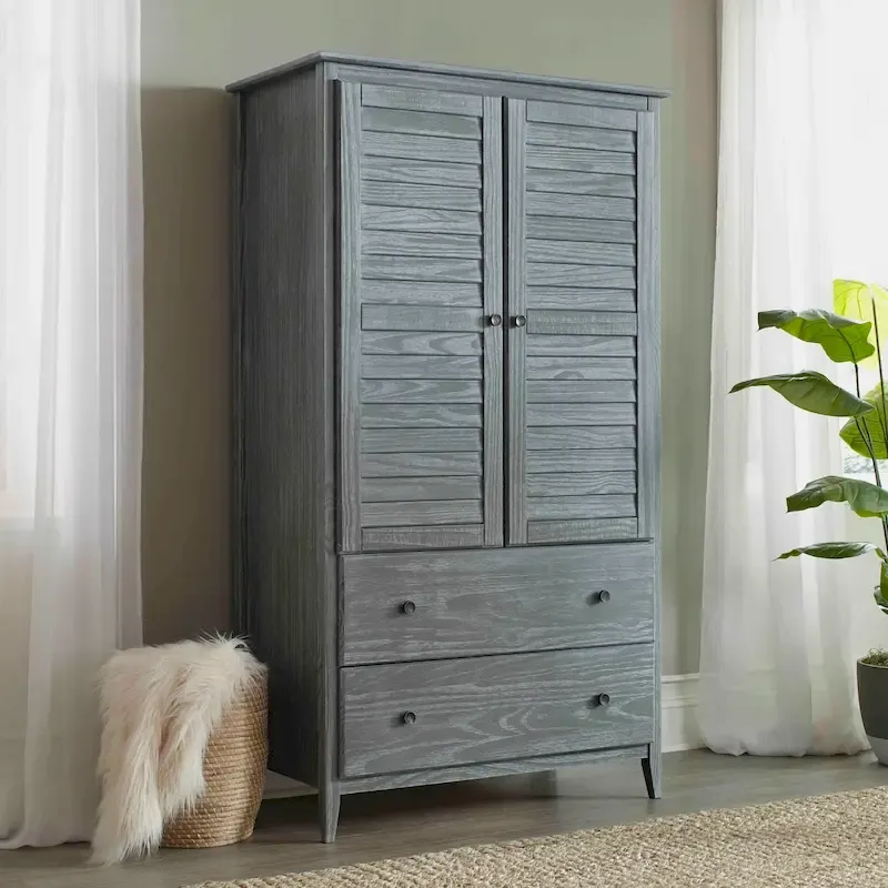 Grain Wood Furniture 2-door Armoire