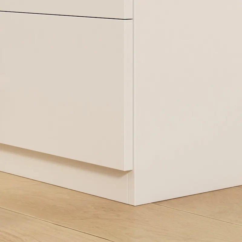 31.5 W x 66.9 H Wardrobe Armoire Cloest with Drawer In Black,White