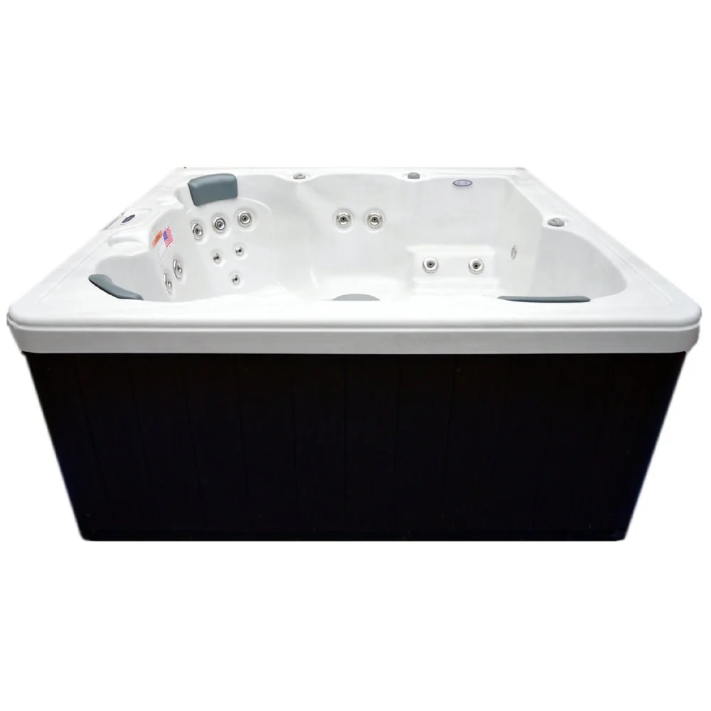 Home and Garden 5-person 51-jet Spa with Stainless Jets and Ozone - 80x80x34