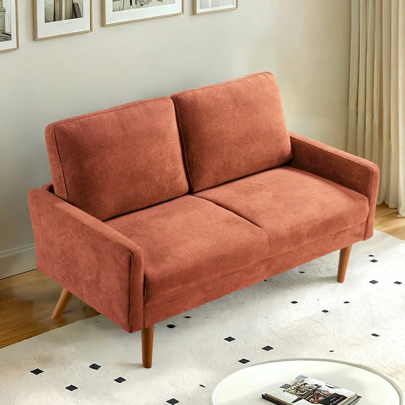 Velvet Loveseat Sofa