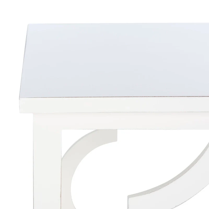 Silver Leaf End Table - 19 W x 19 D x 23 H