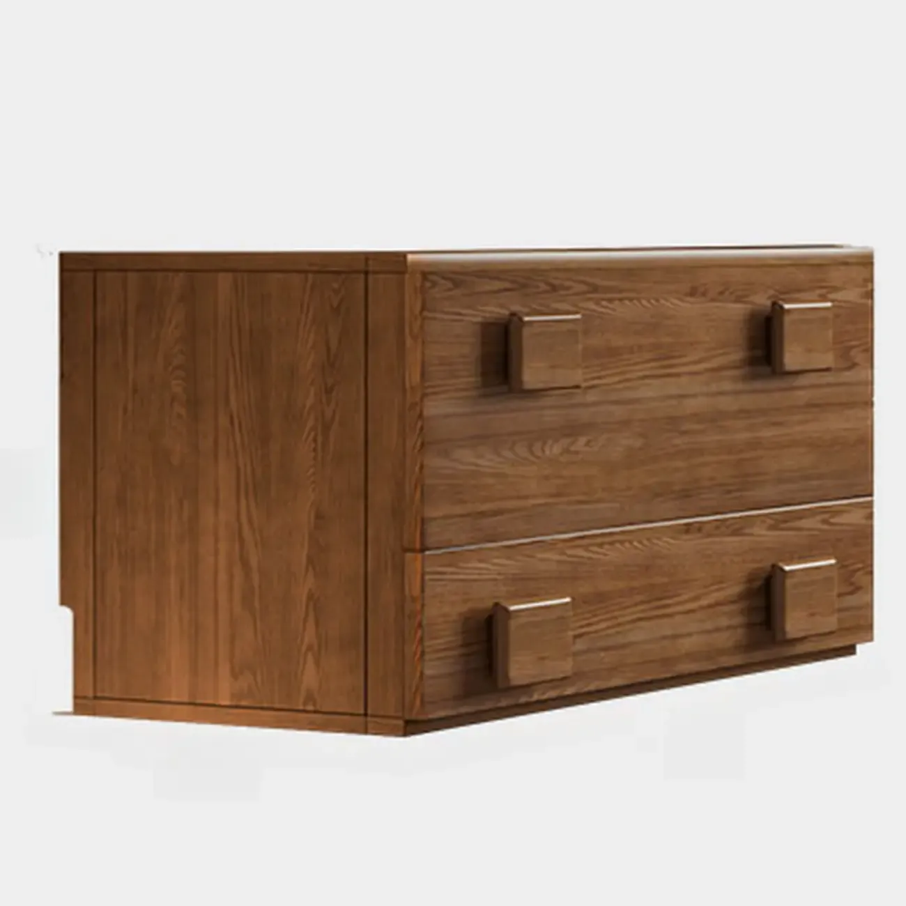 Drop-down Wood Chest Of Drawers Cabinet