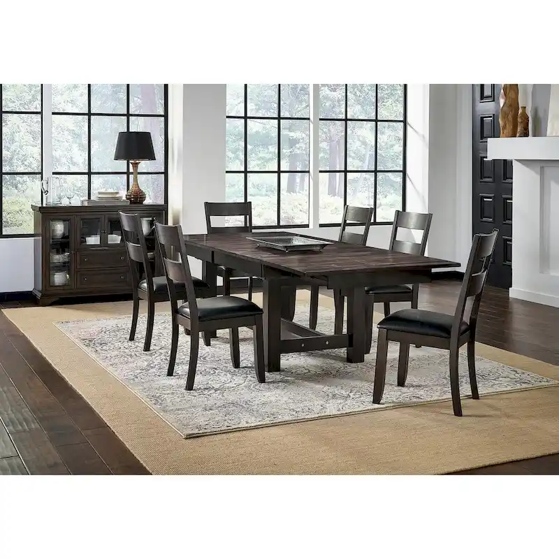Simply Solid North Mills Solid Wood 8-piece Dining Collection